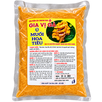 Gia vị ủ muối hoa tiêu gói 400gram