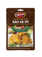 Gia vị xào sả ớt Barona gói 80g