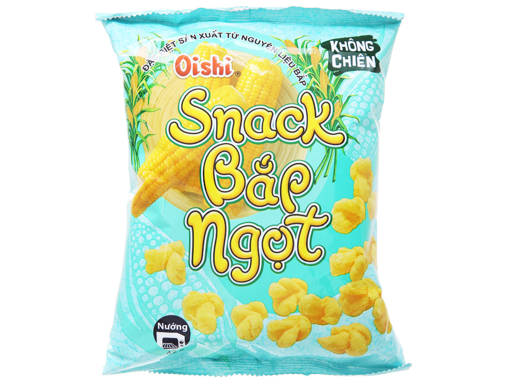 Snack bắp ngọt Oishi gói 40g