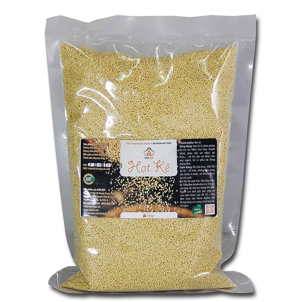 Hạt kê nếp vàng gói 500g