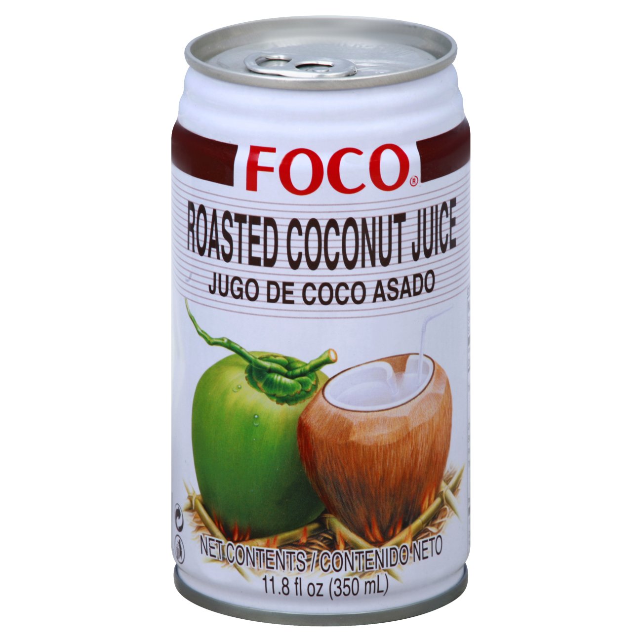 Nước dừa nướng Foco lon 350ml