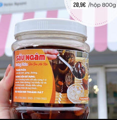 Sấu ngâm đường phèn hộp 800g