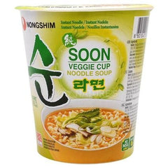 Mì Ly Hàn Quốc Nongshim Vị Rau Thùng 16 Ly x 75g
