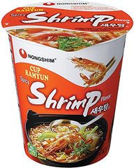 Mì Ly Hàn Quốc Nongshim Vị Tôm Thùng 12Ly x 75g