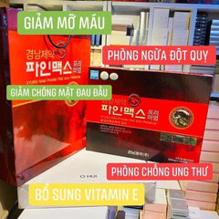 Tinh dầu thông đỏ Hàn Quốc Kyung Nam hộp 144viên