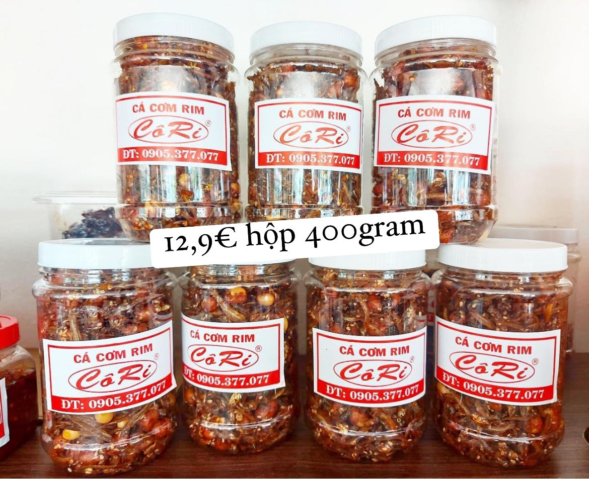 Cá Cơm Rim Cô Ri hộp 200gram