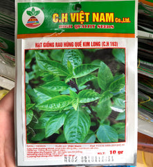 Hạt giống rau húng quế
