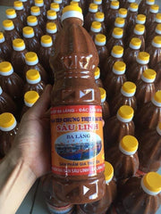 Mắm Tép Chưng Thịt Ba Làng Đặc Biệt chai 1kg