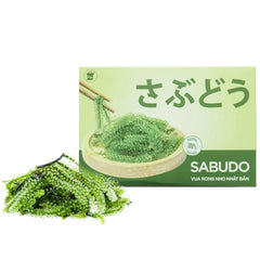 Rong nho Sabudo hộp 240g(kèm sốt mè)