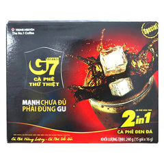 Thùng cà phê đen đá G7 24hộp