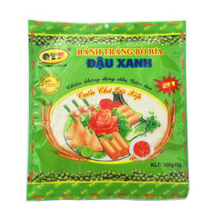 Set bánh tráng bò bía đậu xanh gói 100g