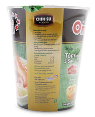 Mì Ly Omachi Vị Tôm Chua Cay Thùng 24 ly x 67g
