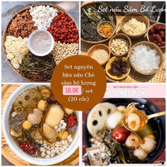 Set Chè Sâm Bổ Lượng (20cốc)