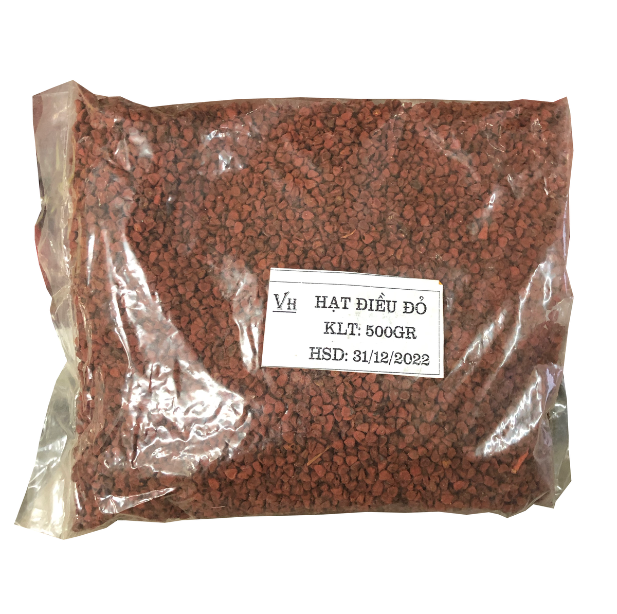 Hạt điều đỏ gói 500g