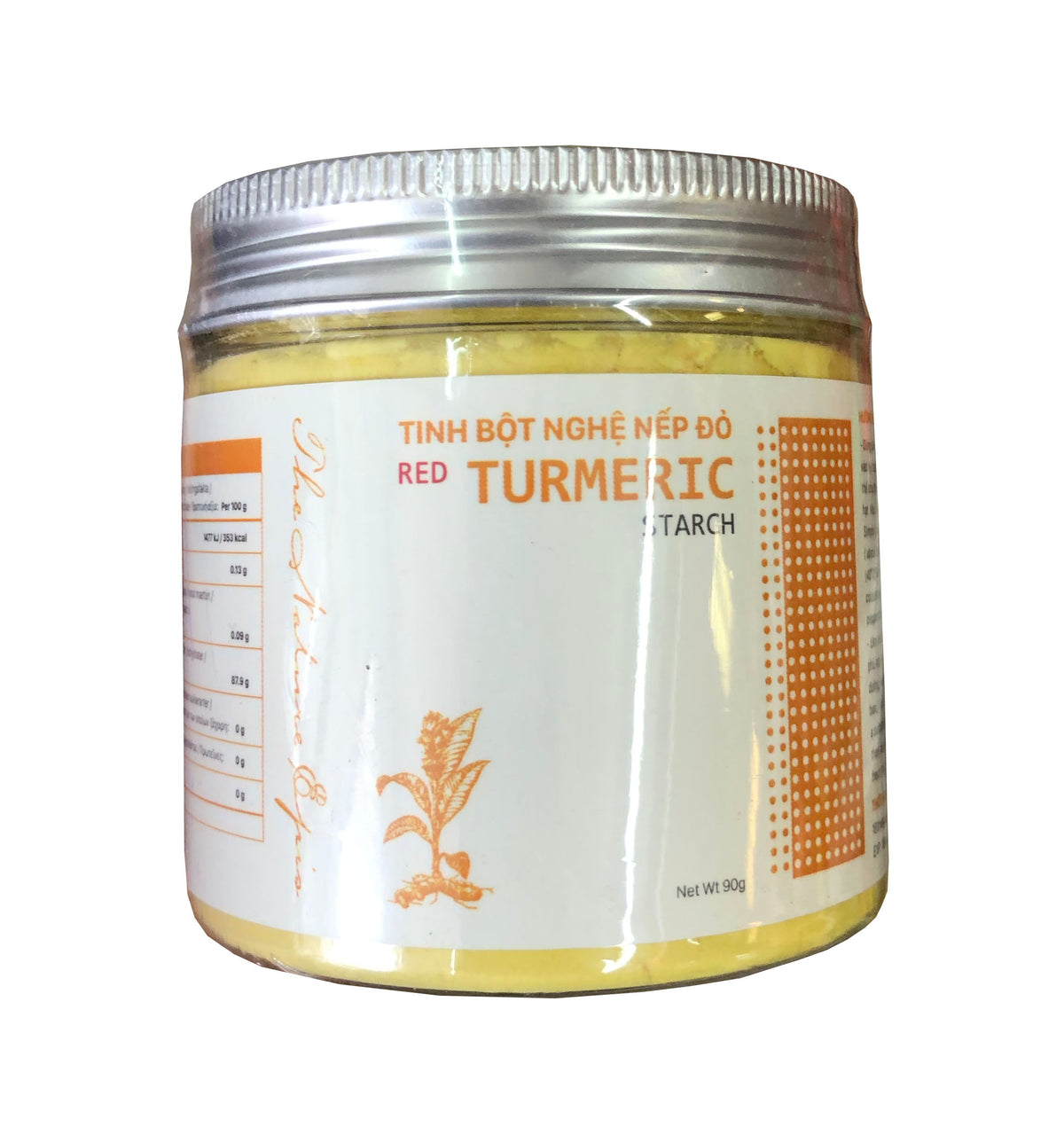 Tinh Bột Nghệ Nếp Đỏ 90g