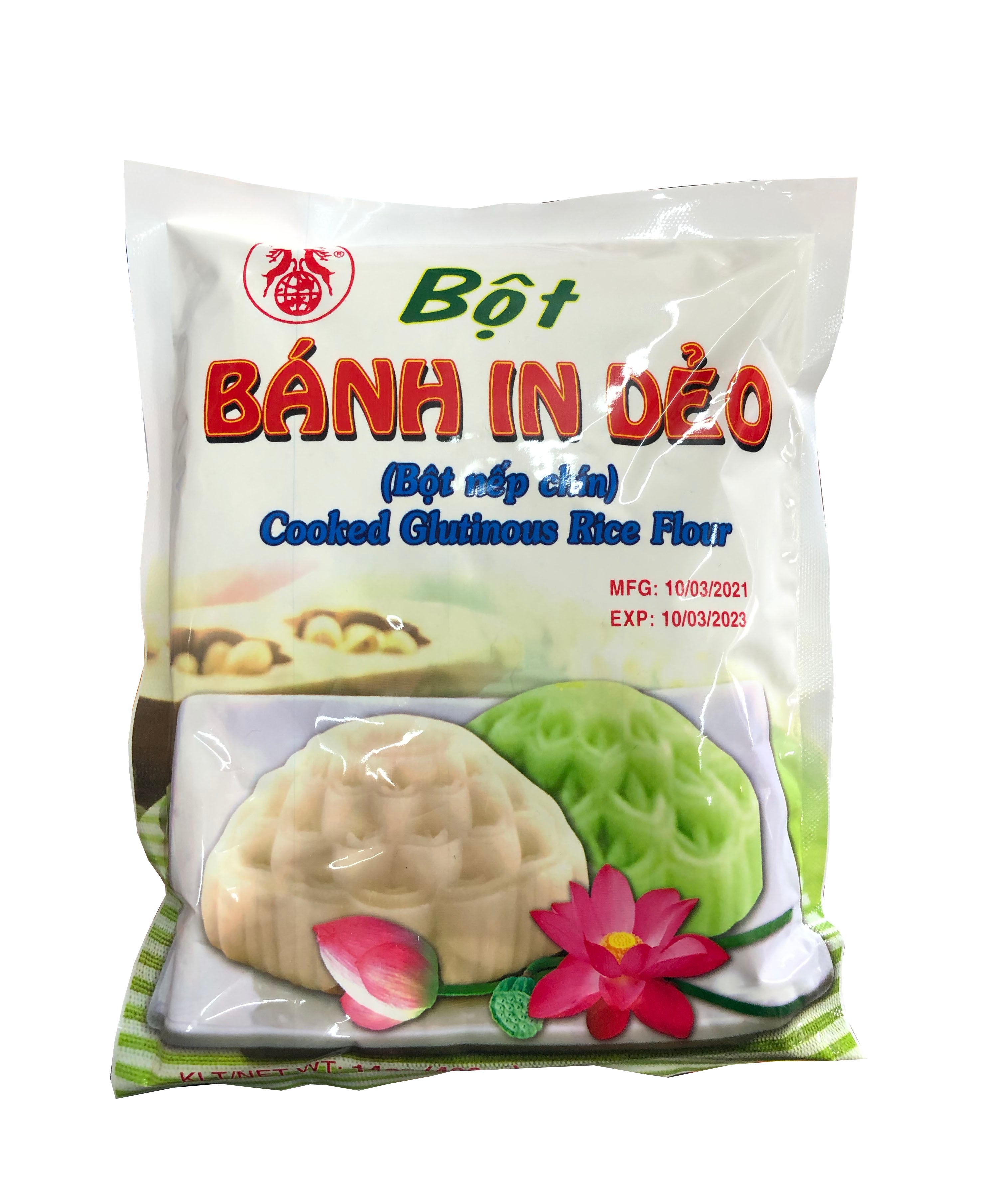 BỘT BÁNH DẺO LÀ LOẠI BỘT NẾP CHÍN DÙNG LÀM VỎ BÁNH TRUNG THU DẺO