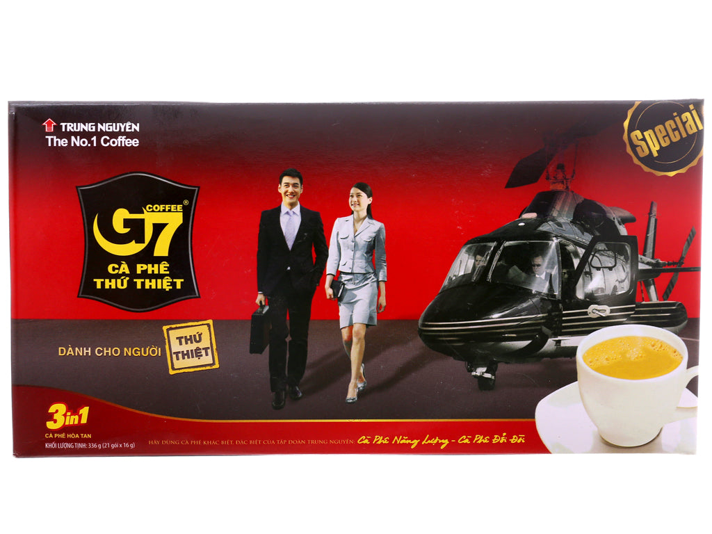 Cà phê sữa hòa tan G7 hộp 336g (16g x 21 gói)