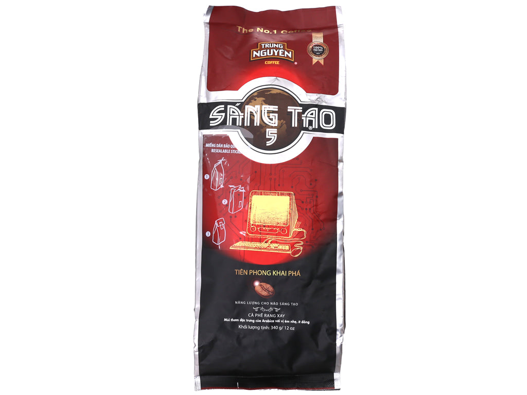 Cà phê Trung Nguyên Sáng tạo số 5 gói 340g