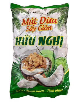 Mứt Dừa Sấy Giòn Hữu Nghị gói 250g