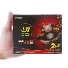 Cà phê đen đá  G7 2 trong 1 240g (16g x 15 gói)