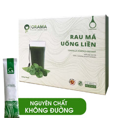 Bột rau má nguyên chất hộp 10gói x 17g
