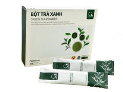 Bột trà xanh nguyên chất hộp 15gói x 3g