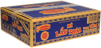Mì lẩu Thái hương vị tôm Acecook thùng 30 gói x 80g