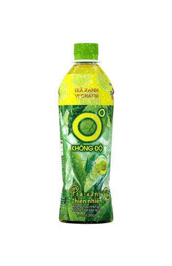 Nước Uống Trà Xanh Không Độ chai 455ml