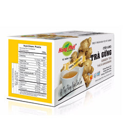 Trà gừng hòa tan Hùng Phát hộp 200g