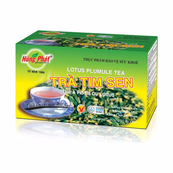 Trà Tim Sen Hùng Phát hộp 50g(25 gói x 2g)